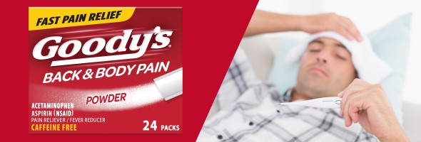 Reduce your fever with Goody's® back & body pain