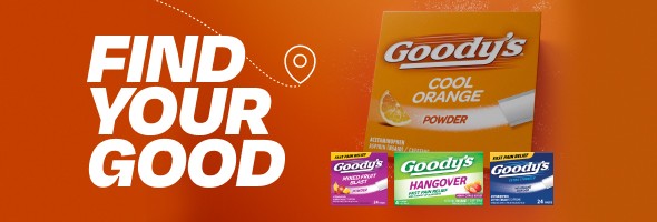 Where to buy Goody's® products