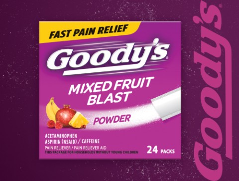 Goody's Mixed Berry Blast Powder