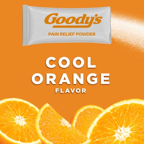 Goody's Cool Orange Flavor.