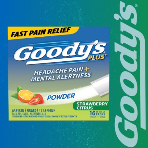 Goody’s® PLUS Headache Pain + Mental Alertness