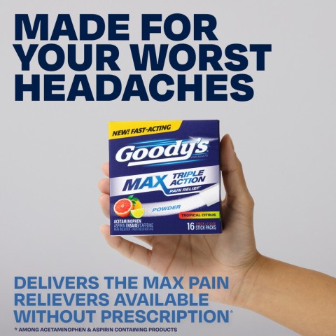 Goody's Max is made for your worst headaches
