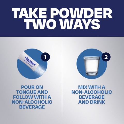 Take it two ways: pour on tongue or mix with a non-alcoholic beverage